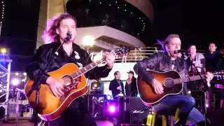 Frank Hannon w/ Tony Higbee - Take It Easy @ Def Leppard Cruise 2016