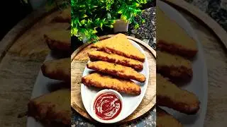 How to Make Egg Bread Pakoda Recipe 😋#trending #viral  #breakfast#Shorts #EggBreadPakoda #QuickSnack