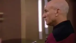 Captain Picard CONTEMPLATES the STATEMENT of Commander RIKER