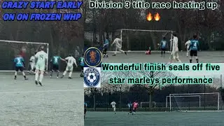 AFC Walton 1-5 Marleys park matchday vlog *Marleys go top of league at a slippery Walton Hall!*