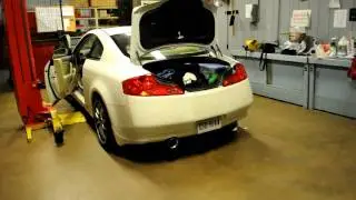 tanabe medallion touring exhaust on a g35