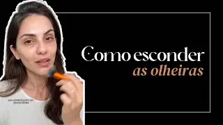 Você não consegue corrigir suas olheiras por causa disso… | Paula Olivve
