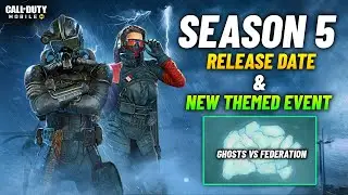 SEASON 5 UPDATE RELEASE DATE CODM 2021 | COD MOBILE SEASON 5 NEW THEMED EVENT SEA OF STEEL GHOSTS