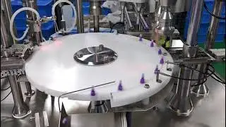 0.35ml-2ml reagent test tube filling capping machine lab use equipment covid test filler capper