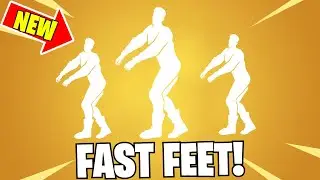 Fortnite Fast Feet Emote 1 Hour Dance! (ICON SERIES)