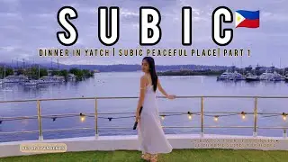 Subic Yacht Sunset Cruise & Luxury Dinner Experience 🛥️🌅 | Slow Travel (Part 1)
