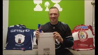 Unboxing a GAME WORN Specialty Jersey form Red Bull M&uuml;nchen