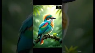 The Rainbow Whisperer | Magical AI Bird Art&rdquo; | FeatherVerse33