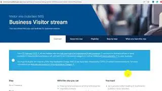 ✈️How to Apply Australian Business Visitor stream visa Subclass 600  ✈️ #AustralianVisitorvisa