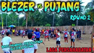 laga panas🔥BLEZER VS PUJANG PERTANDINGAN BOLA KASTI LAPANGAN GELORA PRAJEKAN BONDOWOSO ROUND 1