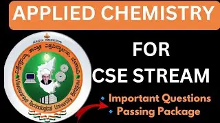 Vtu chemistry Important Questions For CSE Stream 🔥👆💯💯
