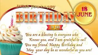 18 June Birthday Video