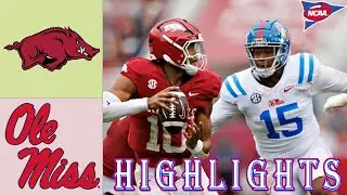 #14 Ole Miss vs Arkansas (Week 12) | Full Game  & Highlights  NCAA College Football