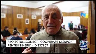 Proiectul Conect - Cooperare și suport pentru TINEri  la Antena 3 Pitesti!