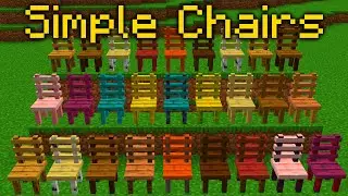 I added Simple Chairs to Minecraft