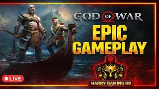 🔴GOD OF WAR  KRATOS IS BACK !!🔥 (Harry Gaming 66 )  Live Gaming❤️
