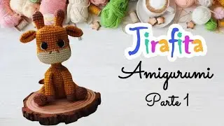 🦒🧶 COMO TEJER JIRAFA AMIGURUMI A CROCHET - PARTE 1 CUERPITO