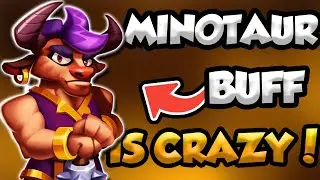 BUFFED MINOTAUR IS A BEAST NOW! | Rush Royale