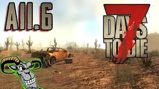 🔴 Live  - RETRO  - 7 Days To Die - Alpha 11.6 - Day 12