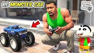 Franklin and Shinchan Building RC MONSTER CAR in GTA 5