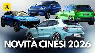 Auto Cinesi 2026: tutte le novit&agrave; in arrivo in Italia (MG, BYD e nuovi marchi da scoprire)