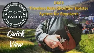 Quick View: Falco D603 Timeless Roto-Shoulder Holster System for Revolvers