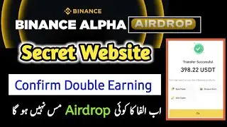 Binance Alfa Earning Secret | Best App for Binance Alfa Airdrops|  | Learn with Asif