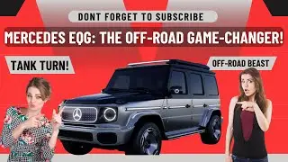 Mercedes EQG Chassis Review & Performance | Insane Tank Turn in Electric G-Class 🔥