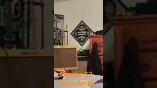 Fender 57 twin amp using a Sonicake Sonicbar