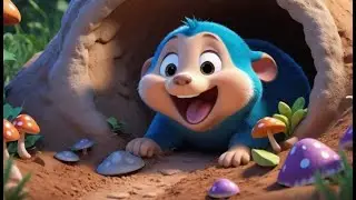 Oops! Sleepy Mole Lost His Tunnel | English Nursery Rhyme | Kids Songs | Baby Music