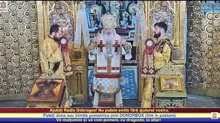 Liturghia Sf. Ioan Gură de Aur, oficiată de IPS Teodosie, Arhiepiscopul Tomisului