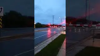 CP 8603 West (CPKC 135) Passing By Bronte Street In Milton Ontario 05/23/25