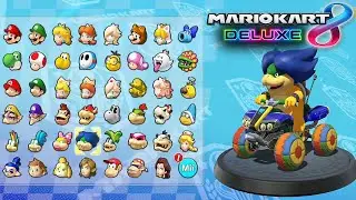 Mario Kart 8 Deluxe Mushroom Cup 50cc Ludwig