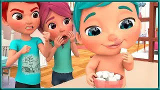 Emily Emily Eating Candy | More Kids Songs | Nursery Rhymes | Coco Super Luca little #childrensongs
