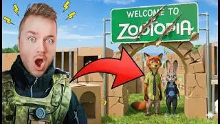 Something is ATTACKING Zootopia! (We Built a Box Fort City)