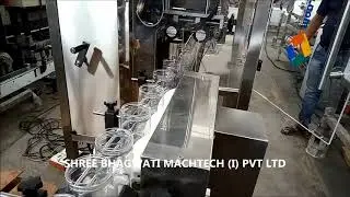 Flat Pet Bottle Automatic Shrink Sleeve Labeling Machine with Steam Tunnel