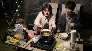 EP.23 | Winter Camping in Thailand's Mountains - Peaceful Forest ASMR 