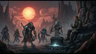 Alien Hunters Attacked the Human Cadet- She Calmly Sipped Coffee While her Beast Tore Them Apart
