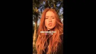 Orange Hair+Blue eyes👀 #youtubeshorts #trending #foryou #shorts