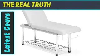 Professional Massage Table Stationary 550lbs Heavy Duty Exam Bed for Treatment Medical Therapy