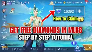 GET DIAMONDS IN MLBB FOR FREE TUTORIAL✓PAANO MAKUHA ANG FREE DIAMONDS 😱 ALEXIS TRICK MLBB