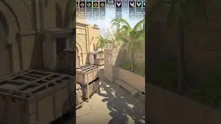 ROPZ SHOWS INSANE MIRAGE A SMOKE IN CS2