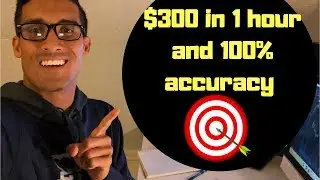 Day Trading Market Open - $300 in 1 Hour and 100% Accuracy