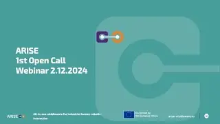ARISE 1st Open Call 2nd Webinar 2.12.2024