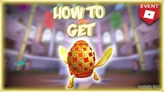 How to Get The Feathered Fabergegg Egg! - ROBLOX Egg Hunt 2018 (The Grand Library)