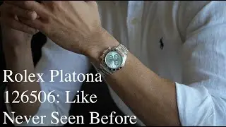 [4K] 2025 Rolex Platona Daytona Ice-Blue Dial: The first of its kind | Hafiz J Mehmood