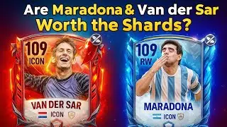 Are Maradona & Van der Sar Worth the Shards?  FC Mobile Gameplay | Level Unlocked