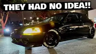 I SURPRISED all the NorCal HOMIES at the WEKFEST PRE-MEET!! | Bay Area Honda Street Builds
