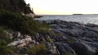 Kayak Camping on Black Island, Muscongus Bay, Maine