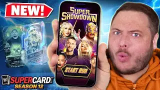 SEASON 12 FIRST LOOK! New SUPER SHOWDOWN Mode, NEW Rarities! Final Locker CODE? | WWE SuperCard
